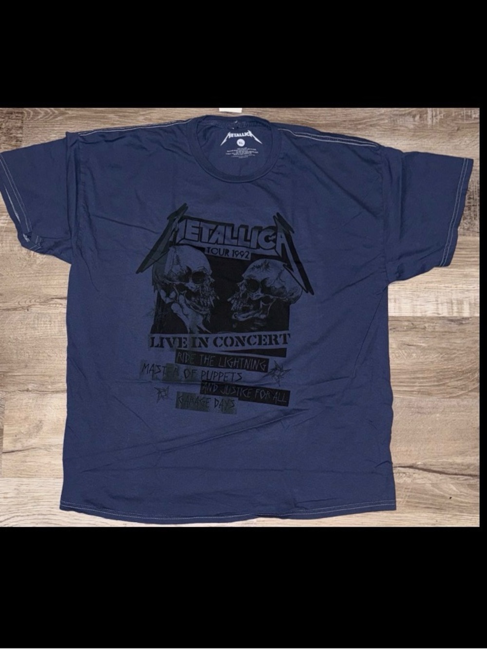 NWT Men's Metallica Shirt Size XL